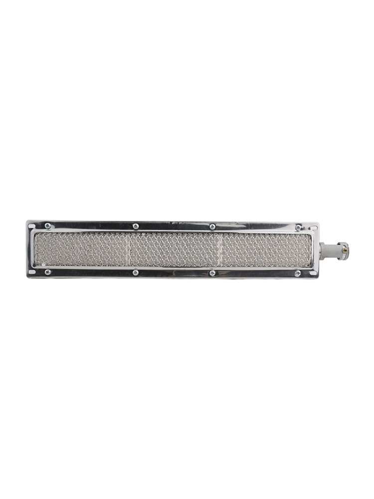 ZYNCUE Parrilla de gas de cerámica infrarroja, quemador lateral de barbacoa de 41 cm, pieza de repuesto de calentador de metal para cocinar al aire libre, deshidratación de alimentos y uso comercial