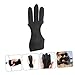 BESPORTBLE 3pcs Professional Portable Finger Protector for Archery Adjustable Wear-Resistant Glove Comfortable Design for Efficient Shooting and Bowstring Protection