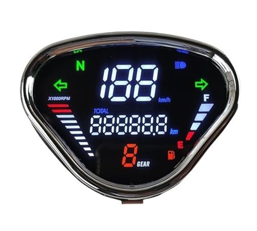 Compteur de vitesse digital moto 12V numérique pour DAX 70 et Jialing70