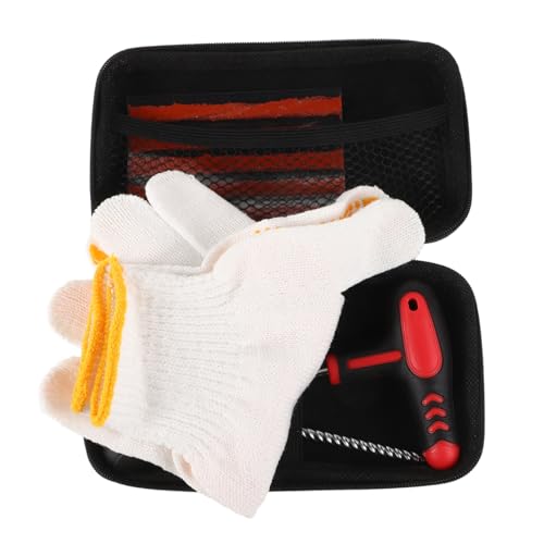 HOLIDYOYO Universal Tire Repair Tool Set Includes Car Motorcycle Tire Patch Kit for Quick Repairs