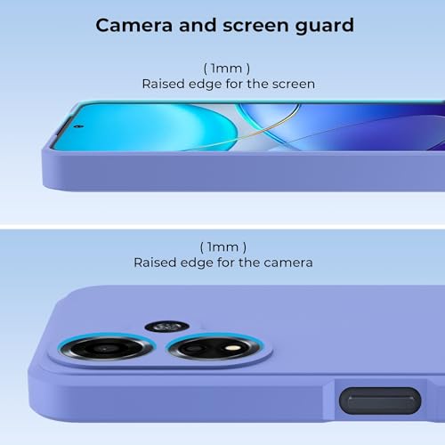Image of A rtistque Liquid Silicone Back Cover Case for Oppo A59 5G Shockproof TPU Soft Flexible with Camera Protection - Blue
