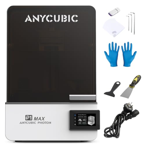Image of ANYCUBIC Photon P1 Max, Large Resin 3D Printer with Smart Tank Heating