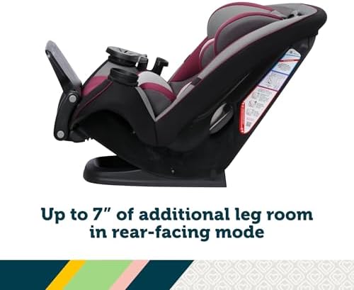 Safety 1st Grow and Go Extend ‘n Ride LX All-in-One Convertible Car Seat, Black Pepper — view 2