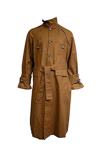 Blade Runner Coat Officer K 2049 Rick Deckard Harison Ford Khaki Cotton Overcoat