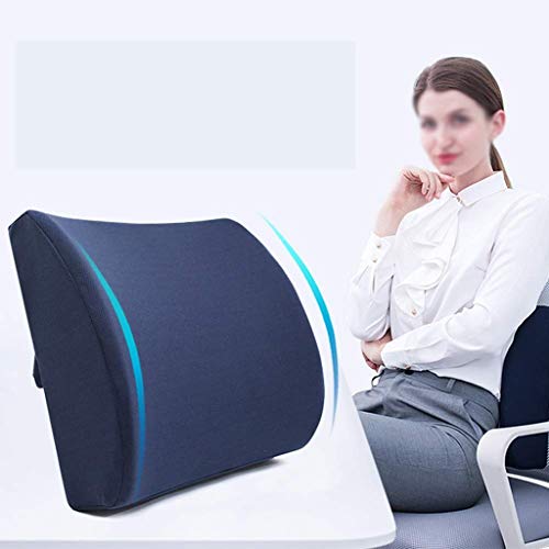 Coussin lombaire pour douleur bas du dos support mémoire de forme