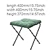 Lljsszr Footrest Camping Resistant Portable Fishing Seat for Camping Lawn Garden Travel BBQ, Green
