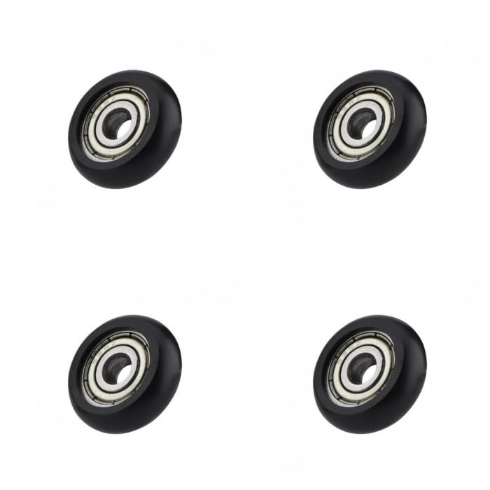 (4 pc) Flyrobo 3D Printer BX24 Black Wheel Pulley (5x21.5x7)-image-47