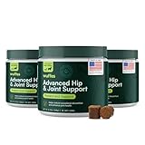 Wuffes Chewable Dog Hip & Joint Supplement - Glucosamine & Chondroitin Chews - Dog Joint Supplements & Vitamins - Extended Joint Care (Large Breed (Over 65 lbs), 90 Chews (Pack of 3))