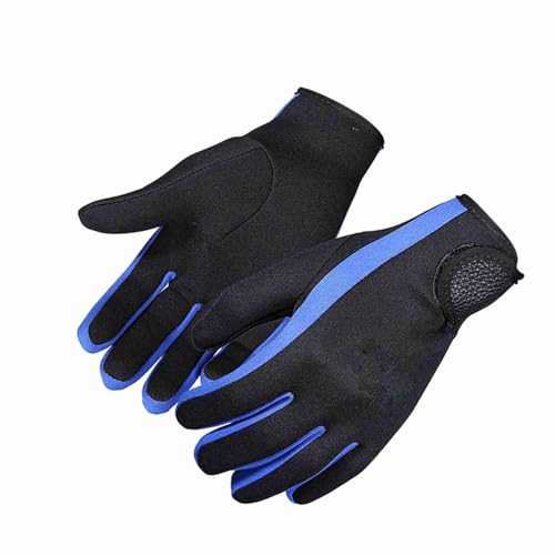 Naroote Diving Gloves, Dive Gloves 1Pair Wetsuit Gloves Diving Gloves Five Finger Dive Gloves Neoprene Gloves for Snorkeling Kayaking Surfing (M)