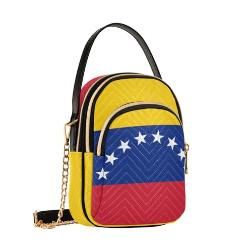 Image of Patriot Flag Cell Phone Purse Crossbody Handbag Durable Shoulder Bag Sturdy Travel Pouch