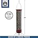 Droll Yankees YCPD-90M Yankee Dipper Bird Feeder, 5 lb, Burgundy