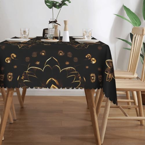 Nappe rectangulaire pour buffet de mariage et pique-nique - 4