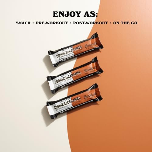 image for Barebells Protein Bars Cookies and Caramel - 12 Count, 20g High Protei