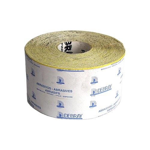 Flexovit 63642578845 Rollos de Papel Vibrator, BC2, Debray, 80 Grano, 100 mm A x 50m L