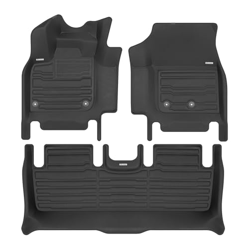 TuxMat - for Nissan Ariya 2023-2026 Models - Custom Car Mats - Maximum Coverage, All Weather, Laser Measured - This Full Set Includes 1st and 2nd Rows by TuxMat - Used condition - CA$124.90