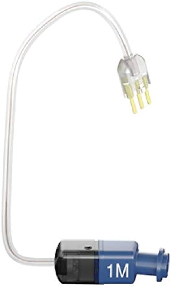 Phonak Receiver 4.0, 1L Receiver, Phonak Audeo, Paradise M RIC Hearing Aids (M Receiver 4.0, 1L Left), Blue