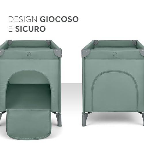 Kikkaboo Lettino Da Campeggio So Gifted 2026, Culla Neonato Da Viaggio 120X60 Cm, Fino A 15 Kg, Pieghevole, Portatile E Compatto, Borsa Da Trasporto, Verde - 9