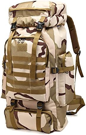 80L 100 Liter Camping Wandelen Rugzak, Grote Waterdichte Rugzak Voor Outdoor Reizen Lichtgewicht Molle Met Usb Oplaadpoort 2172218474