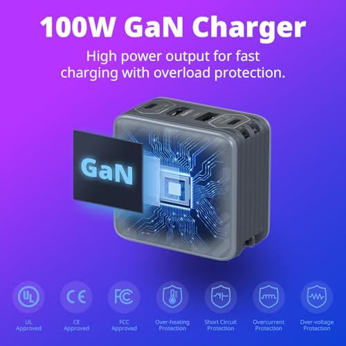 AVerMedia Capture Card for Streaming, 1080p60 HDMI Recording, Portable Switch 2 Dock, 100W GaN Fast Charging USB C Hub, TV Docking Station with 4K60 HDMI, Compatible with iPhone, iPad, Laptop, PC - Image 5