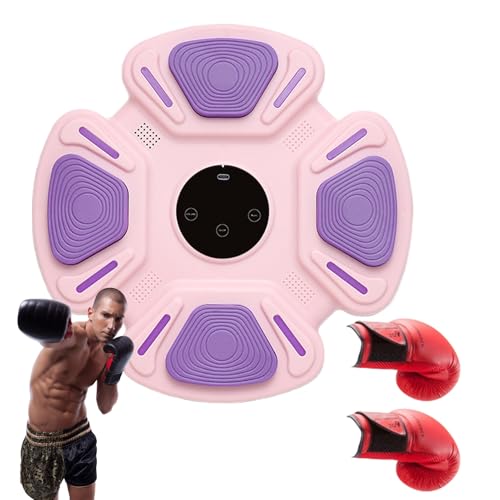 Machine de boxe musicale pour exercice à la maison et entraînement ludique enfants