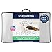 Snuggledown Hungarian Goose Down Pillow - 80:20 Ethically Sourced Fill for Front & Back Sleepers | Jacquard Cotton Cover, UK‑Made, Non-Allergenic & Washable (48 × 74 cm)