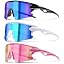(3 Pack) Black/Blue+white/Blue+pink