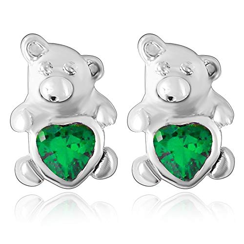 See full amazon price history chart for Parnika Cute Teddy Bear Tops Studs Silver Earrings in Pure 92.5 Sterling Silver for Kids/Girls (Green) Parnika Cute Teddy Bear Tops Studs Silver Earrings in Pure 92.5 Sterling Silver for Kids/Girls (Green) (B08BHTMMZZ) Amazon Price History, Amazon Price Tracker
