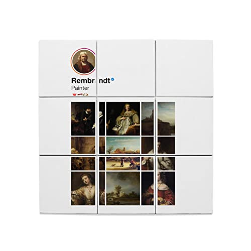 Peinture Rembrandt Réseaux Sociaux Crédence Cuisine Céramique 20x20
