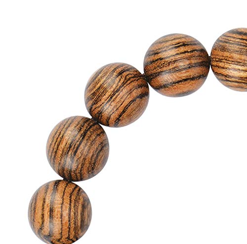 Image of Prayer Bead bracelet Mala Beaded Bracelets for Men Women 12 /15MM 