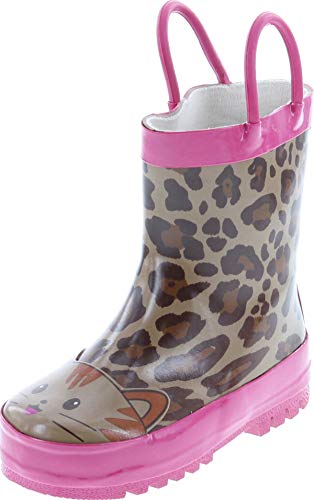 Kids Fashion Print Rain Boots