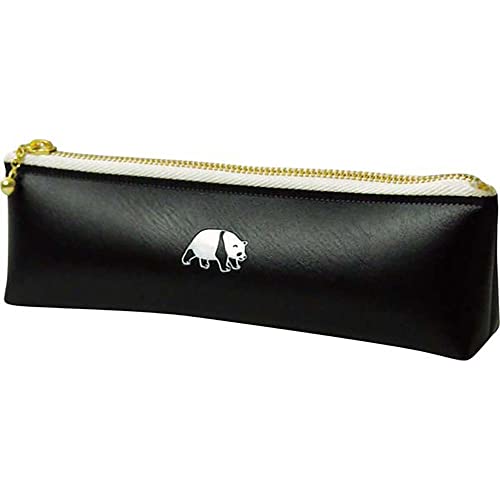 エルコミューン マトカ ペンケース ワンポイントペンケース パンダ ブラック PPC-024