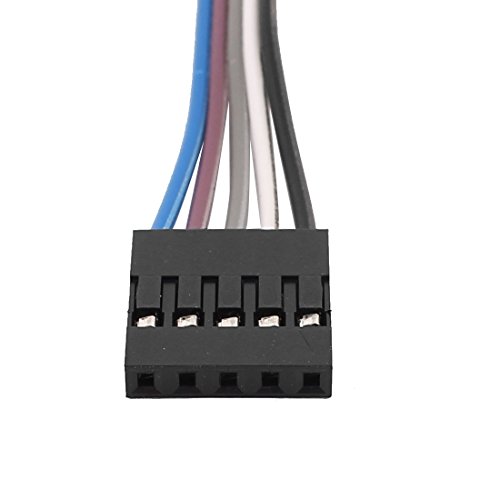 Aexit Jumper Wire 10 pcs 2.54mm 5P 40cm miniatura 3