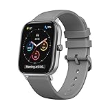 Amazfit GTS Smartwatch Fitness Tracker with Built-in GPS,5ATM Waterproof,Heart Rate, Music, Smart Notificatons(Gray)