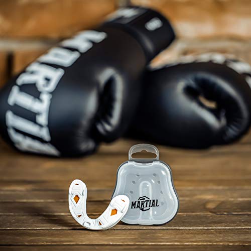 Martial Premium mondbeschermer voor een ideale ademhaling! Gebitsbeschermer perfect aanpasbaar met vervoerbox. Voor… - Image 5