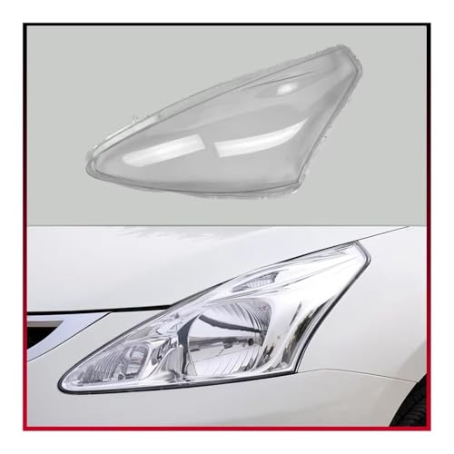 Lentille phare avant pour Tiida 2011-2015 coque transparente - 2