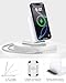 Pixel 10 9a 9 Pro Wireless Charger 15W Android Wireless Charger Fast Charging Stand for Google Pixel 9Pro XL Fold 8a 8 7a 7 6Pro, Foldable Desk Phone Cordless Charge Dock Station for Galaxy S25 Ultra