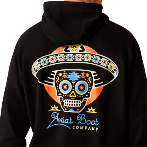 ARIAT Men's Sugar Skull Hoodie4
