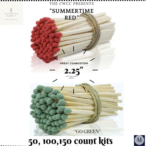 Miniatura 2 de Apothecary Safety Matches refill 100pk Green 100 count