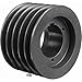 Browning 5TB58 Split Taper Sheave, Cast Iron, 5 Groove, A or B Belt, Uses Q1 Bushing