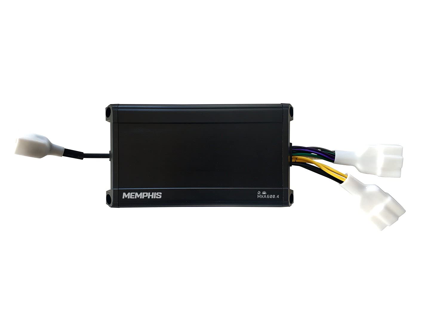 Memphis Audio MXA600.4 600 Watts 4-Channel Marine Grade Amplifier with Compact Design