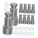 BEBEMOKO 10sets Pressure Cooker Float Valve Accessory Replacement Float Valve for Pressure Cooker Whistle Preshure King Pro