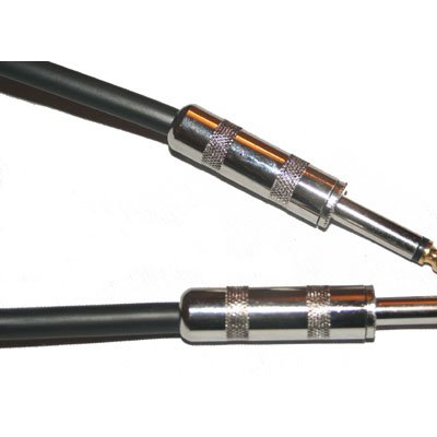 Cables de altavoz calibre 14 Pro Audio de 100 pies con conectores de un cuarto de pulgada heavy duty 6