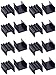 16PCS Aluminum Heat Sink 20 * 15 * 10mm Heatsinks Cooler for TO-220 Mos IC Cooling CPU Electronic Parts