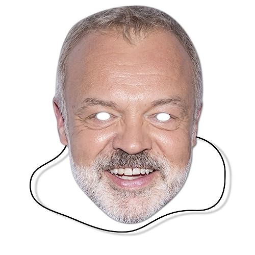 Printster Graham Norton Face Mask - Eurovision Party - Ready To Wear - Celebrity Mask