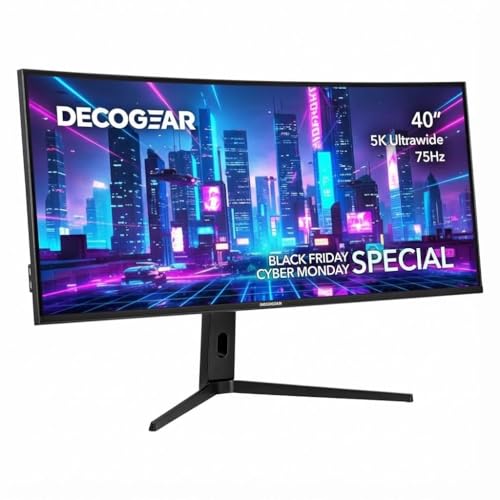 Deco Gear 40” 5K Super UltraWide Monitor...
