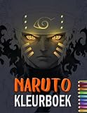 Ńaruto kleurboek: +60 kleurpagina's van hoge kwaliteit van de beroemdste anime voor kinderen, tieners en volwassenen | Perfect cadeau voor fans van anime en manga