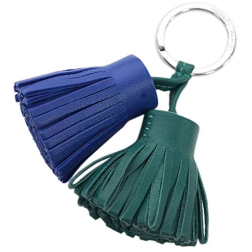 [エルメス] キーリング H060208CKCG キーホルダー カルメン ウノ ドス マラカイト/ブルーエレクトリック シルバー金具 [並行輸入品]