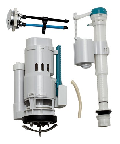 EAGO R-222FLUSH Replacement Toilet Flushing Mechanism for TB222, White