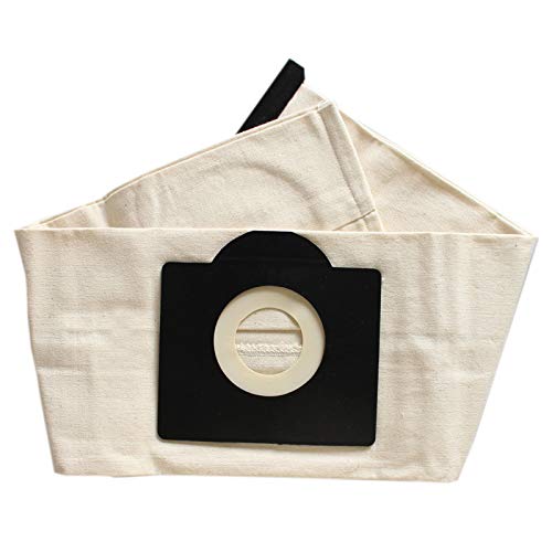 WOVELOT Bolsas de Filtro Lavables de 2 Piezas para Bolsa de Aspiradora Karcher WD3 Rremium WD3200 SE4001 WD3300 Wd2 4000 MV3