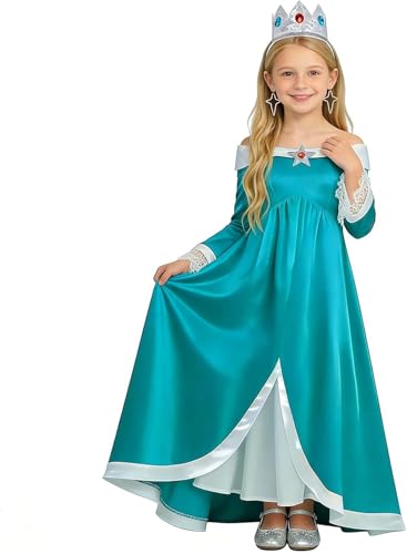 Disfraz de Princesa para Niñas con Corona y Varita miniatura 2